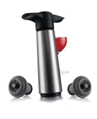 Stainless Steel Wine Saver Pump with 2 Stoppers