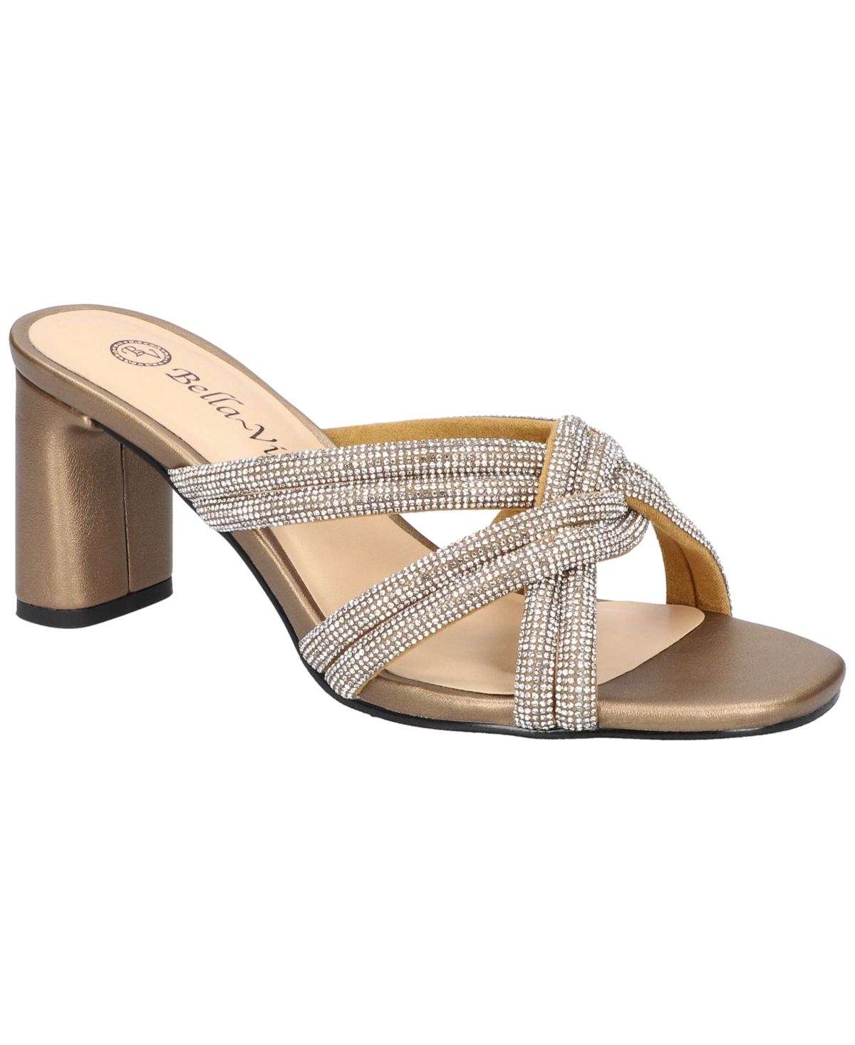 Bella Vita Women's Carmen Heeled Slip On Sandals