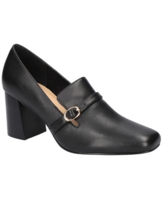 Bella Vita Women's Zia Pump - Black Leather, Size 10 M, Leather Sole - View #9