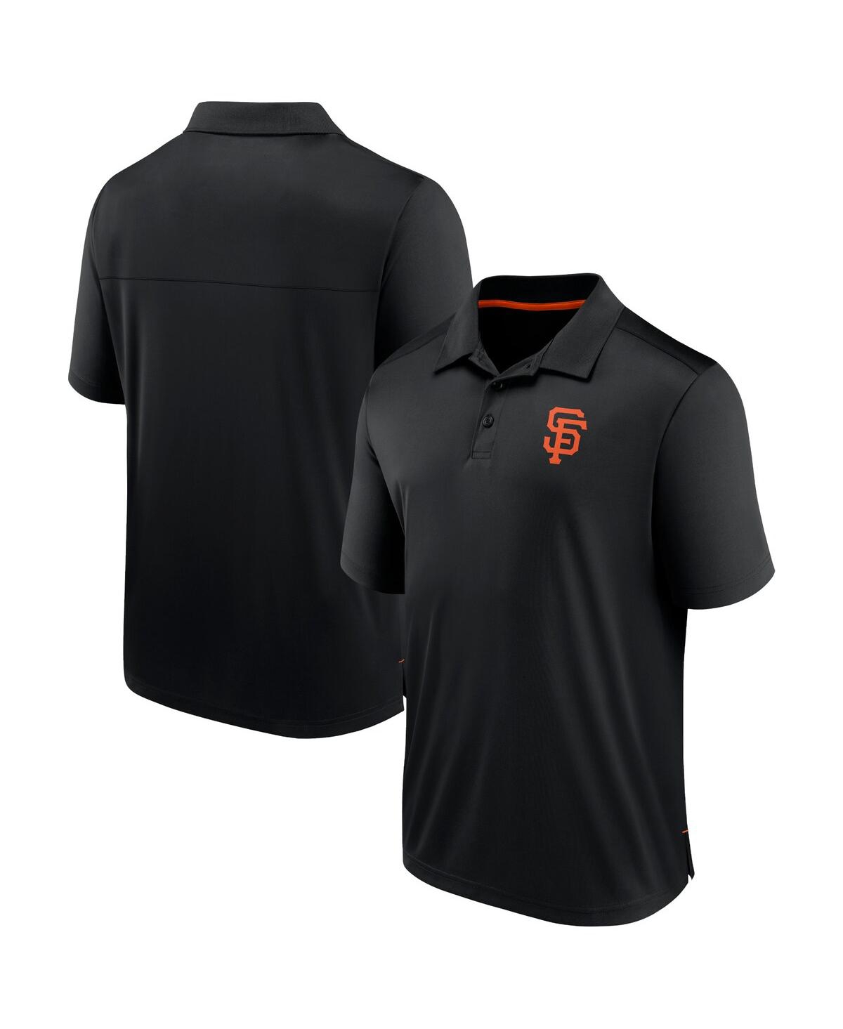 Shop Fanatics Men's  Black San Francisco Giants Polo Shirt