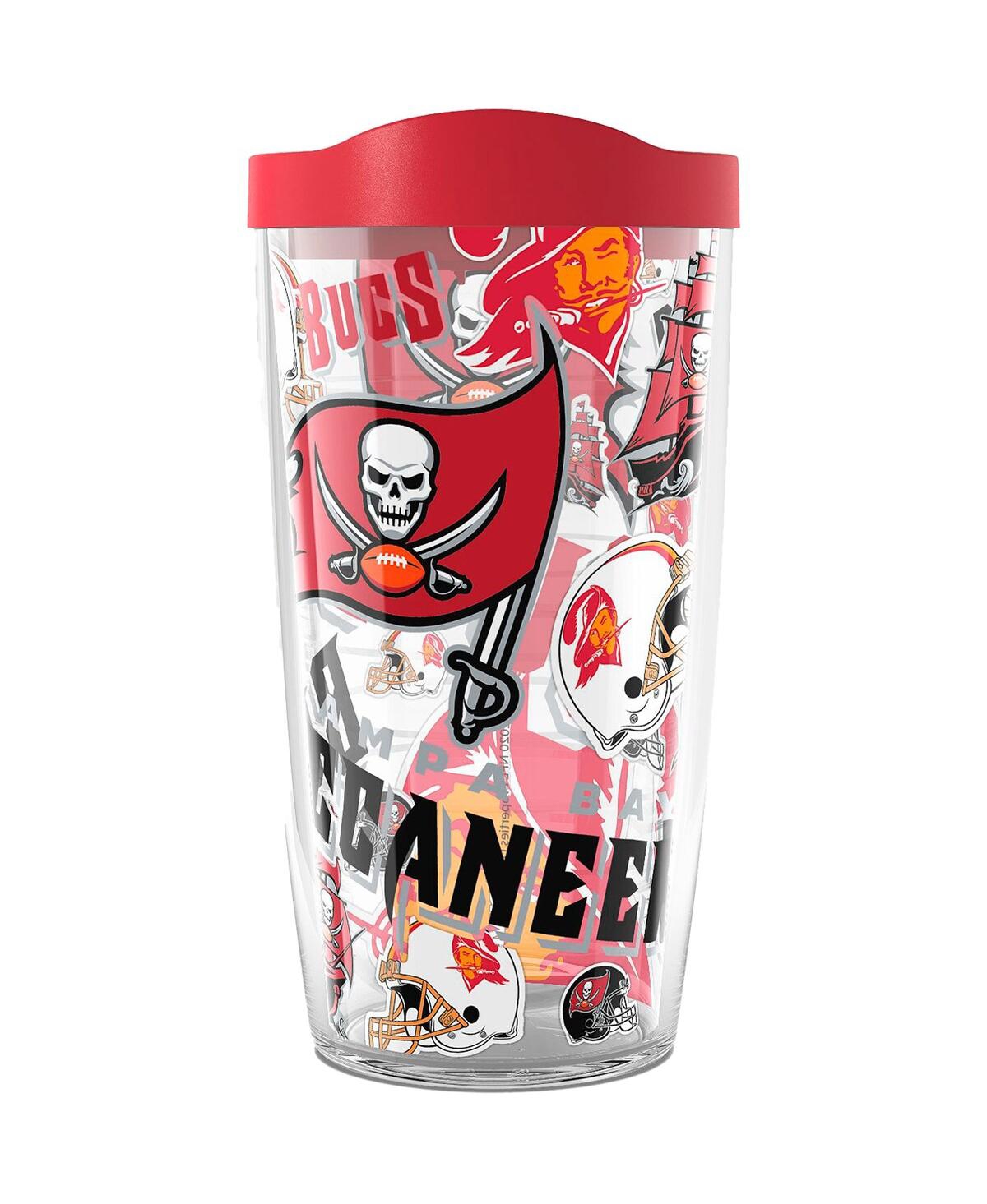 Tervis Tumbler Tampa Bay Buccaneers 16 oz Allover Classic Tumbler In Red
