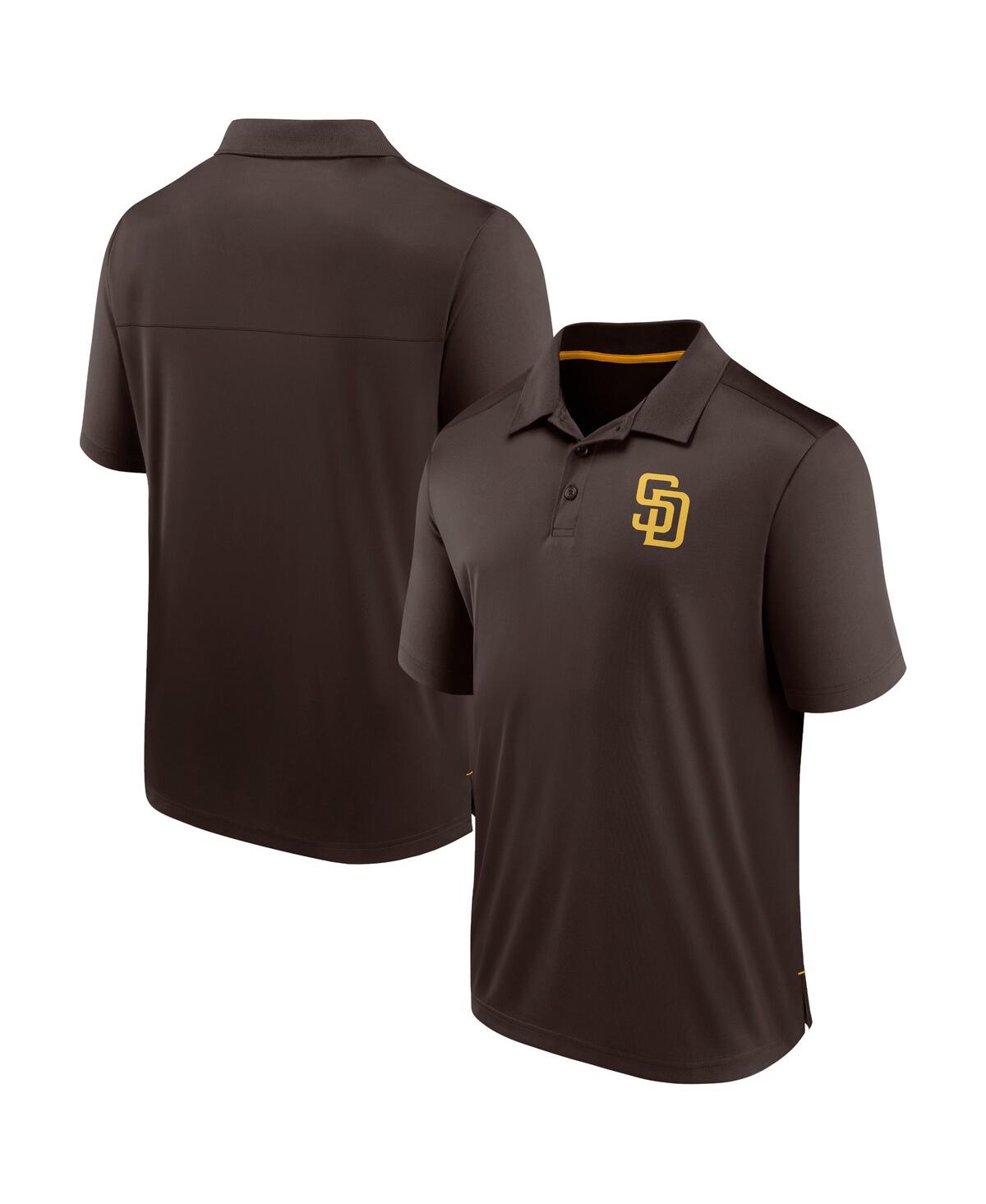 Fanatics Men's  Brown San Diego Padres Polo Shirt