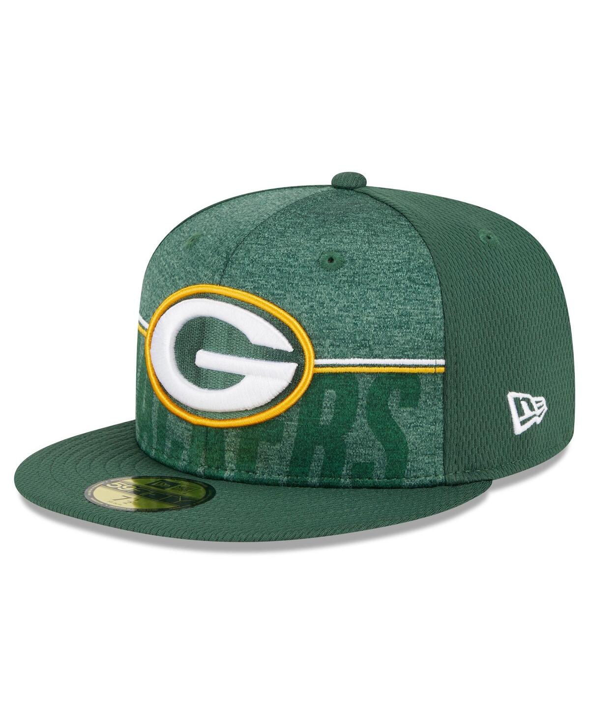 Men's New EraGreen Bay Packers 2023 Nfl Training Camp 59FIFTY Fitted Hat - Green