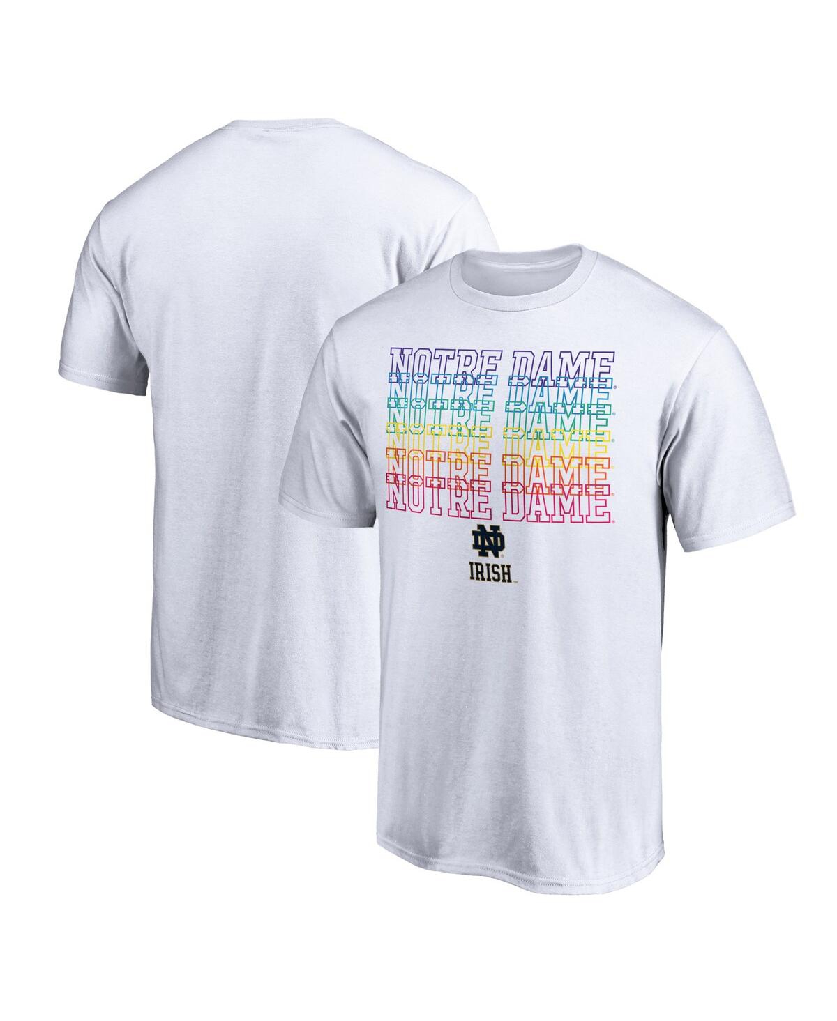 Fanatics Men's  White Notre Dame Fighting Irish City Pride T-shirt