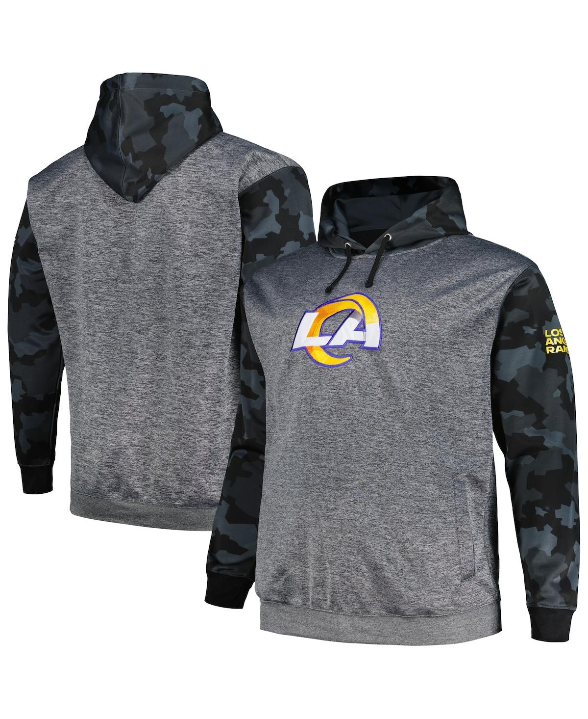 Men's Fanatics Branded Heathered Charcoal Los Angeles Rams