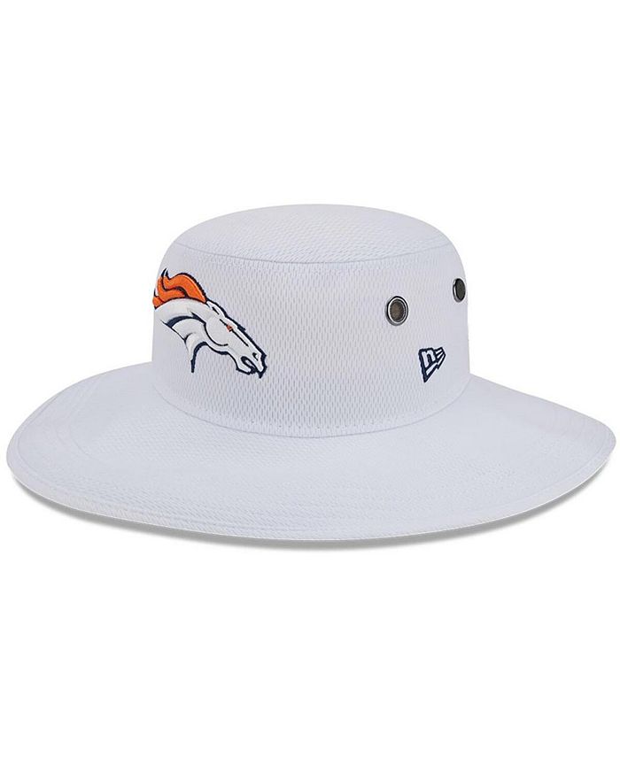 New Era Men's White Denver Broncos 2023 NFL Training Camp Panama Bucket Hat  - Macy's