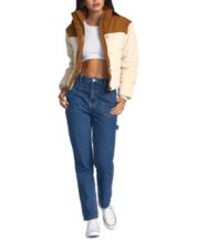 Gemma Rae Juniors' Cropped Plaid Flannel Button-Down Shirt Jacket - Macy's
