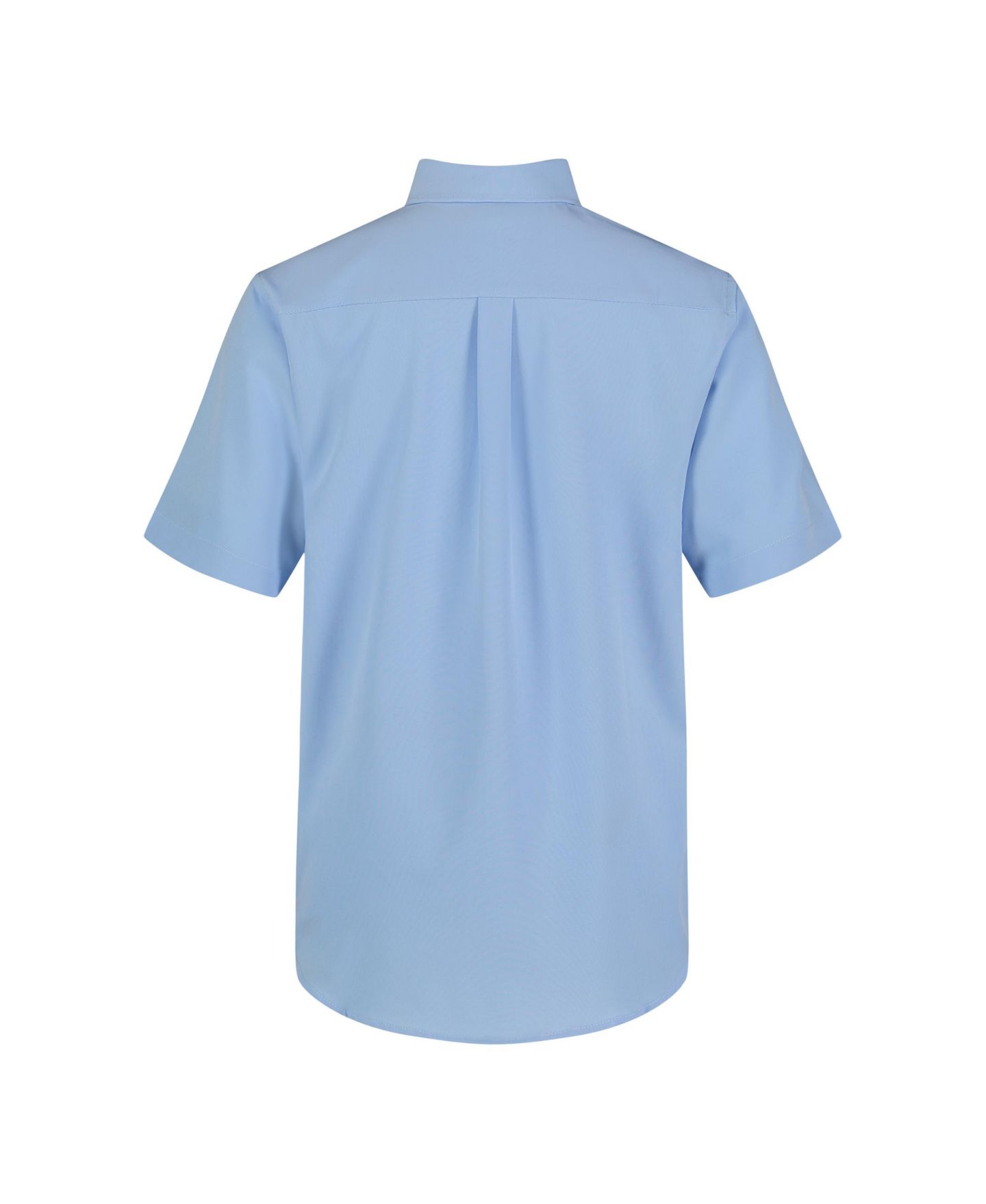 Рубашка Nautica Uniform Short Sleeve Performance Woven Shirt для мальчиков, цвет: Синий — фото 2