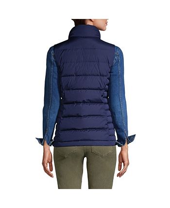 Lands end women's down vest review top