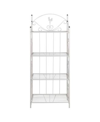 Plant Rack White Square