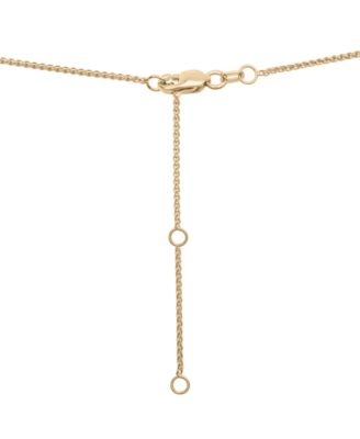 Dyed Jade Double Happiness Inlay Pendant Neckalce in 14k Gold-Plated Sterling Silver, 18" + 2" extender