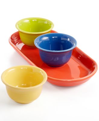 Fiesta - Mixed Colors 4-Pc. Entertaining Set