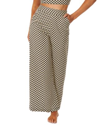 Rip Curl - Juniors' Isla Geo Mid-Rise Wide-Leg Pants