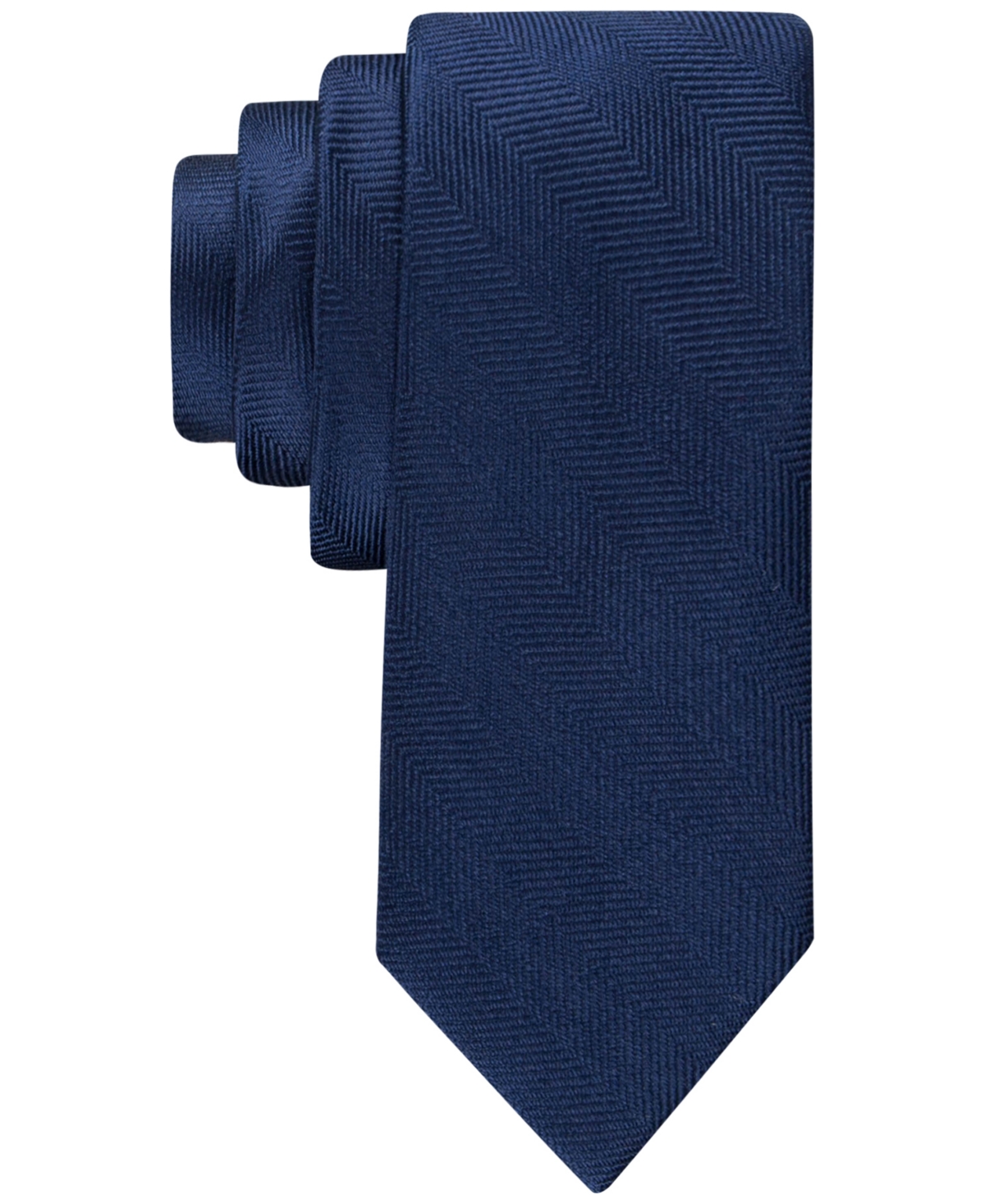 Tommy Hilfiger Men's Classic Geometric Tie In Navy