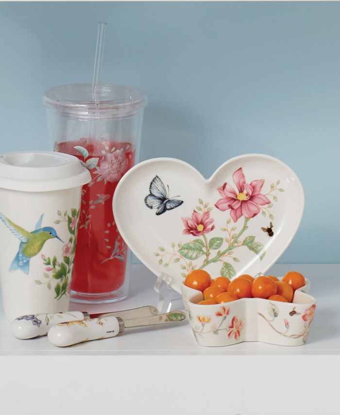 Lenox Butterfly Meadow Porcelain Butterfly Shaped Bowl Macy's