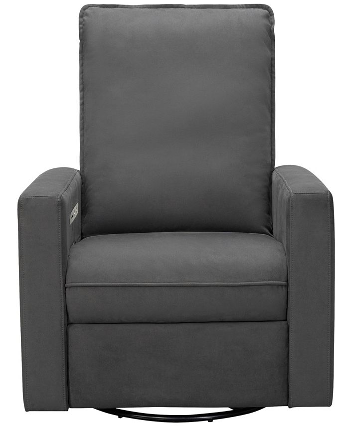 Abbyson Living Railey Power Swivel Glider Recliner Macy's