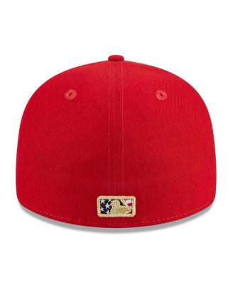 Men's Red Washington Nationals 2023 Fourth of July Low Profile 59FIFTY Fitted Hat