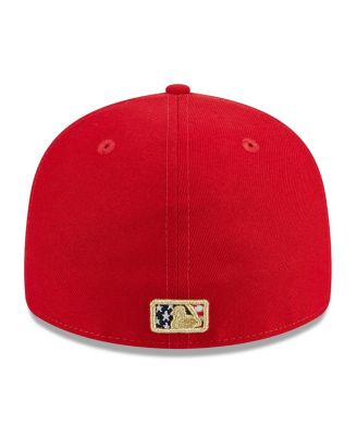 Men's Red San Diego Padres 2023 Fourth of July Low Profile 59FIFTY Fitted Hat