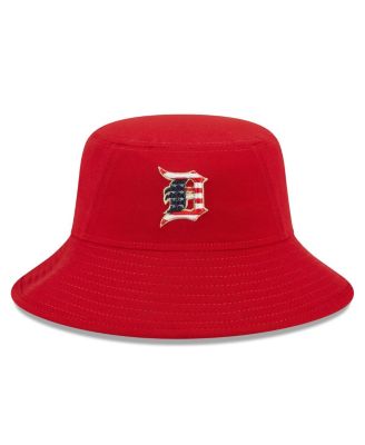 Men's Red Detroit Tigers 2023 Fourth of July Bucket Hat
