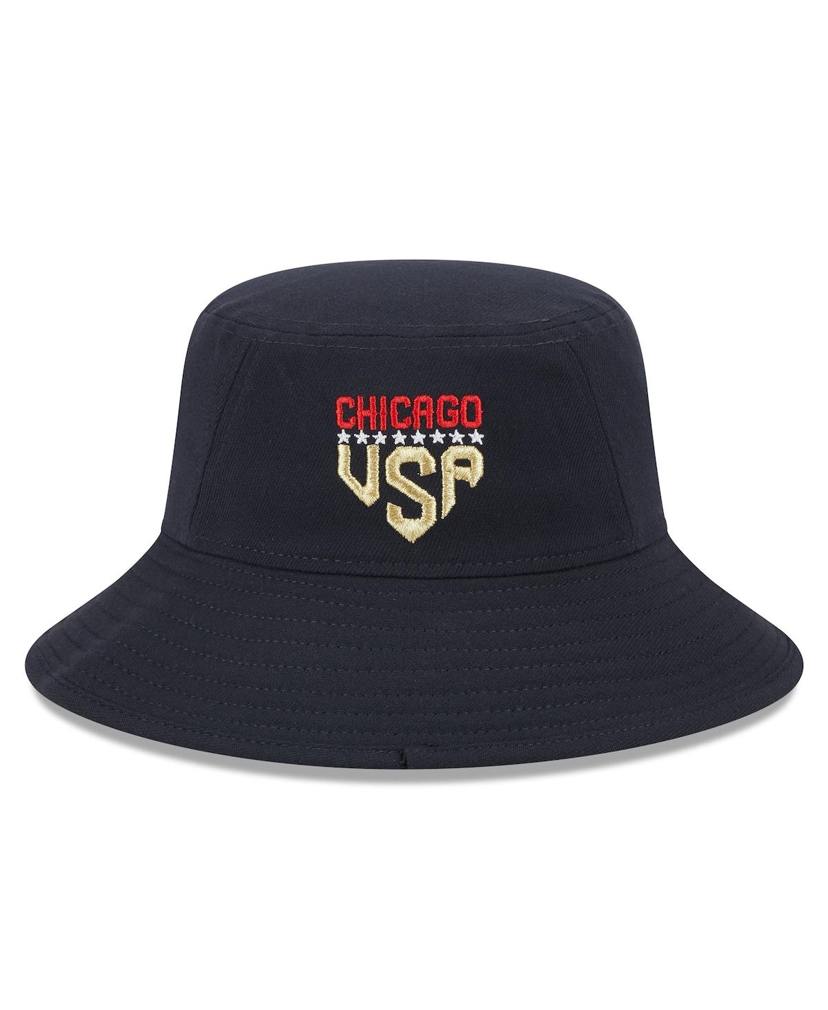 NEW ERA MEN'S NEW ERA NAVY CHICAGO CUBS 2023 FOURTH OF JULY BUCKET HAT 