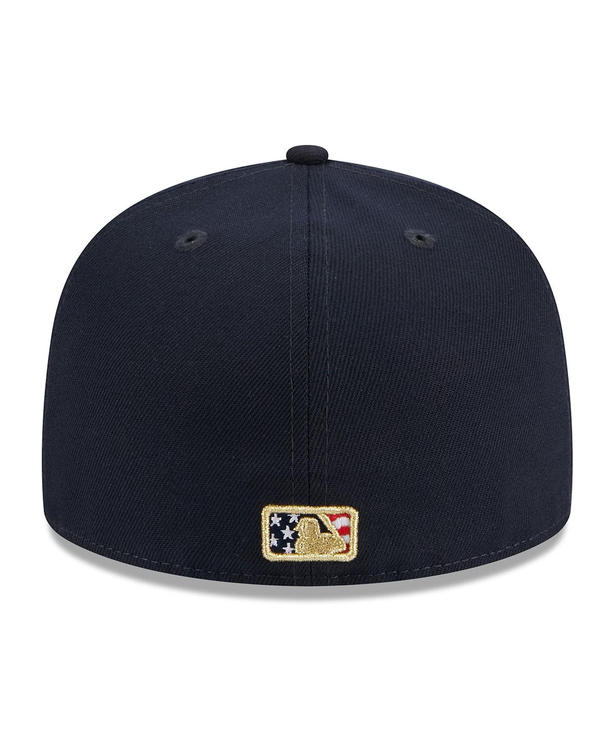 Shop New Era Men's  Navy New York Yankees 2023 Fourth Of July 59fifty Fitted Hat