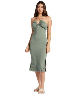 Roxy - Juniors' Late Sunset Halter Midi Dress