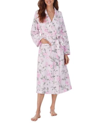Eileen West - Women's Diamond Quilted Ballet Wrap Robe