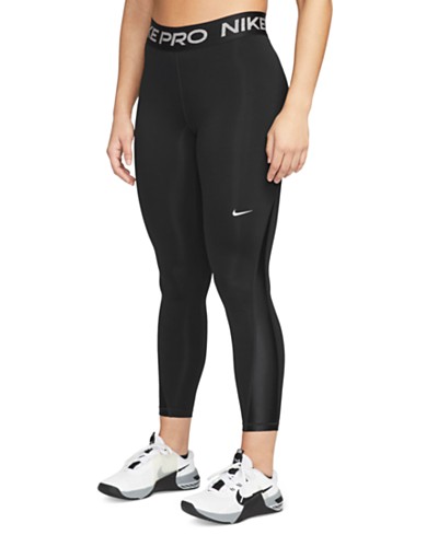 Nike Women's Pro Warm 7/8 Training Tights (Light Cream, X-Small