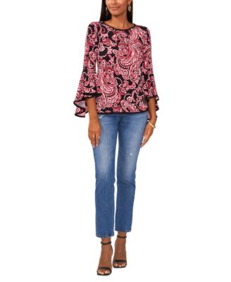 Women's Bell-Sleeve Top