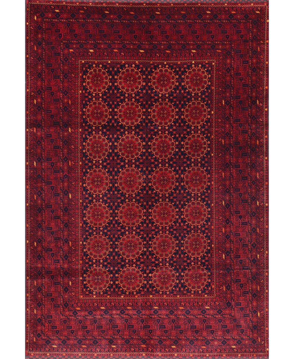 Bb Rugs One Of A Kind Fine Beshir 6'8" X 9'8" Area Rug In Red