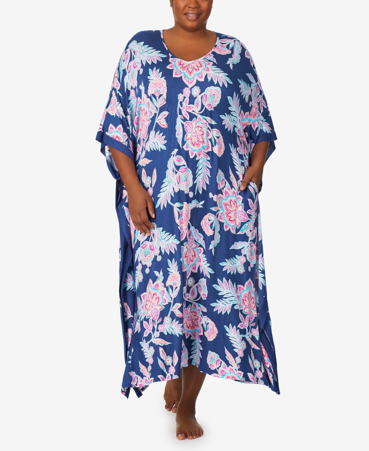 Ellen tracy caftan plus size hot sale
