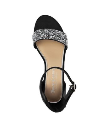 Women's Nelly Rhinestone Two-Piece Platform Dress Sandals