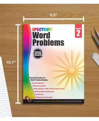 Spectrum Word Problems, Grade 2 by Spectrum Compiler