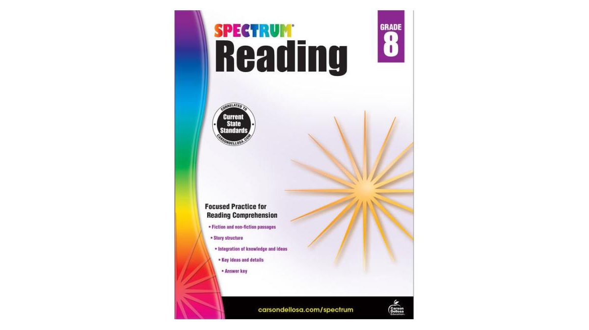 ISBN 9781483812212 product image for Spectrum Reading Workbook, Grade 8 by Spectrum Compiler | upcitemdb.com