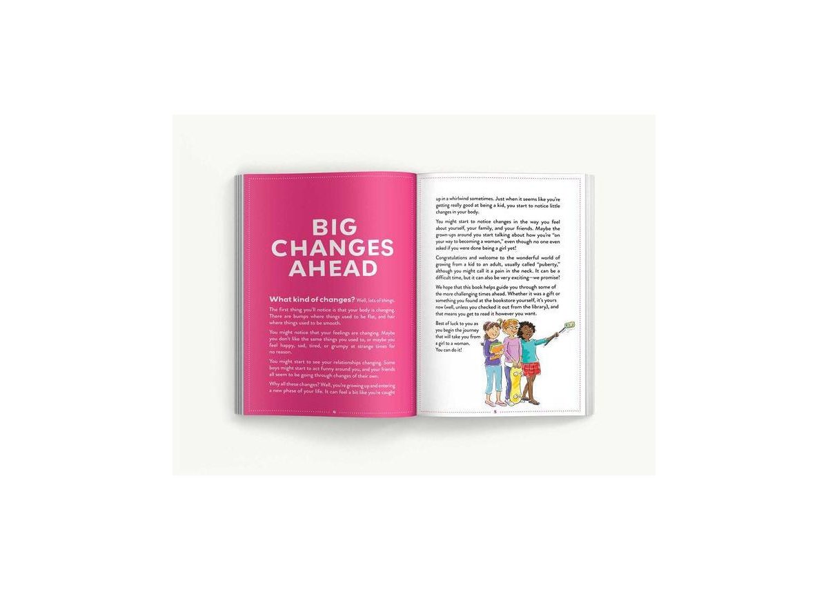 Girl Talk- The Ultimate Body Puberty Book for Girls by Editors of Cider Mill Press