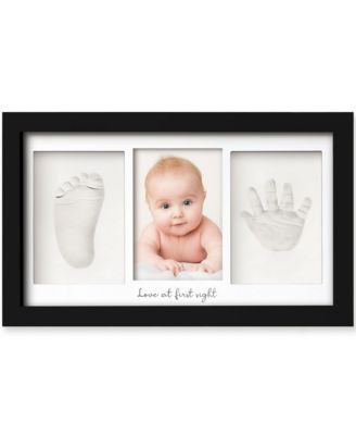 Duo Baby Hand and Footprint Kit, Baby Handprint Kit, Newborn Photo Frame, Baby Keepsake for New Mom