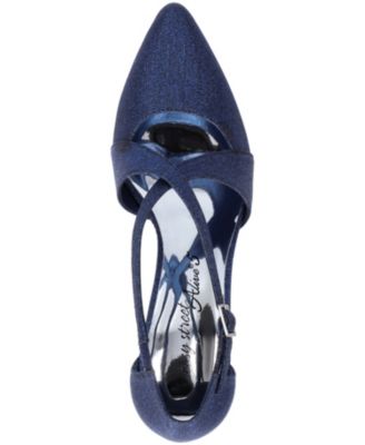 Women's Elegance Cross Strap Front Pumps