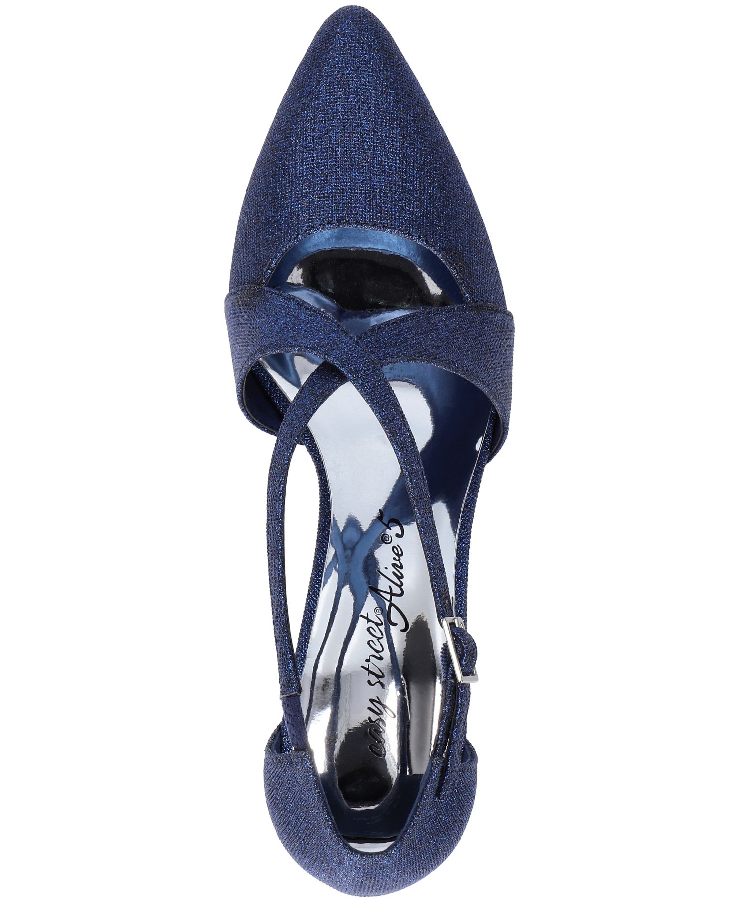 Women's Elegance Cross Strap Front Pumps