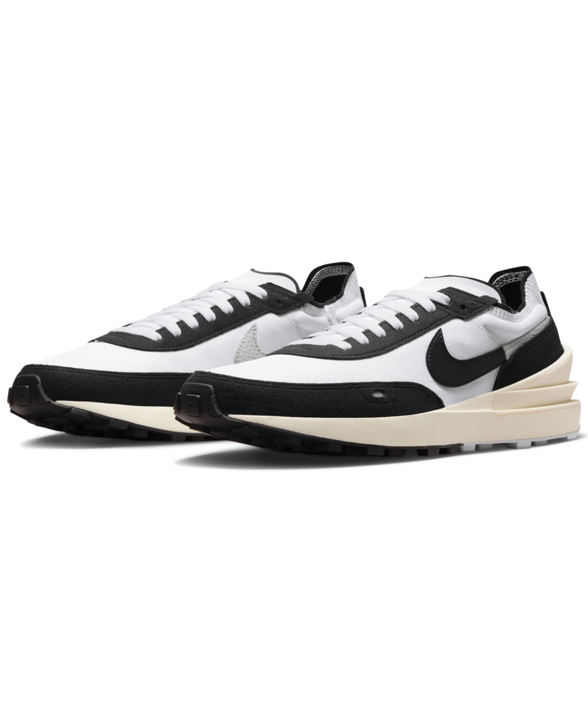 Nike Men's Waffle One Se Casual Sneakers From Finish Line In White ...