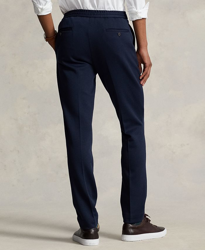Polo Ralph Lauren Men's Pleated Double-Knit Suit Trousers - Macy's