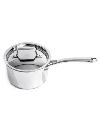 Professional 13pc Tri-Ply 18/10 Stainless Steel Cookware Set with SS Lids