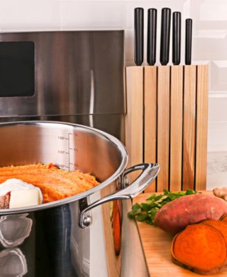 Professional 13pc Tri-Ply 18/10 Stainless Steel Cookware Set with SS Lids