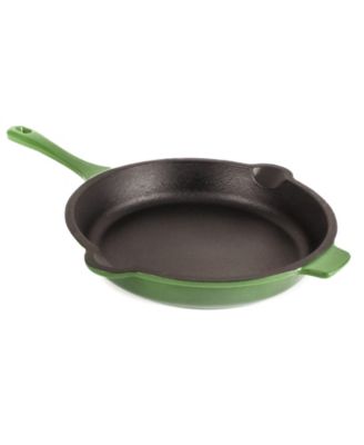 Neo 4pc Cast Iron Cookware Set, Fry Pan, Grill Pan & Round Dutch Oven