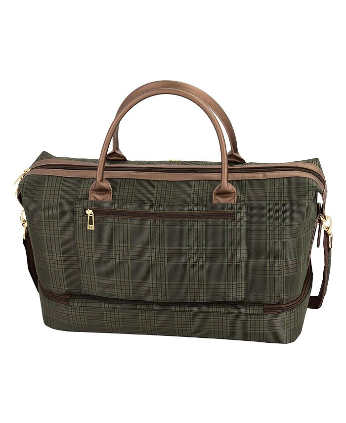 London Fog Brentwood III 20" Drop Bottom Duffel, Created for Macy's