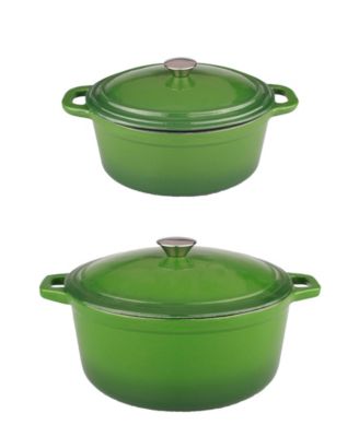 Neo 4pc Cast Iron Cookware Set, 5qt. & 8qt.