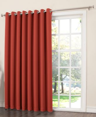 Grant Room Darkening Grommet Sliding Patio Door Curtain Panel
