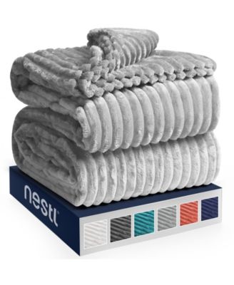 Cut Plush Lightweight Super Soft Fuzzy Luxury Bed Blanket, King