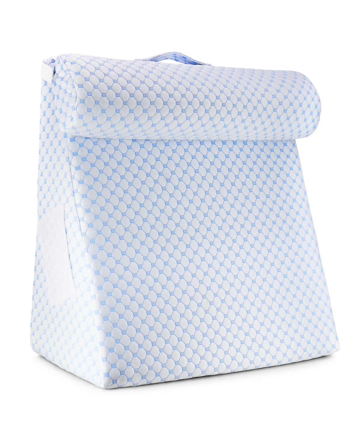 Nestl 12" Cooling Foam Wedge Pillow with Bolster Pillow