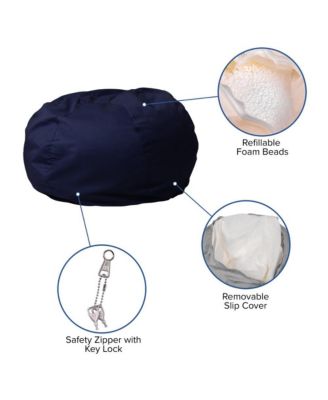 Oversized Fabric For Kids & Adults  Bean Bag Chair