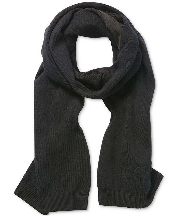 dkny logo scarf